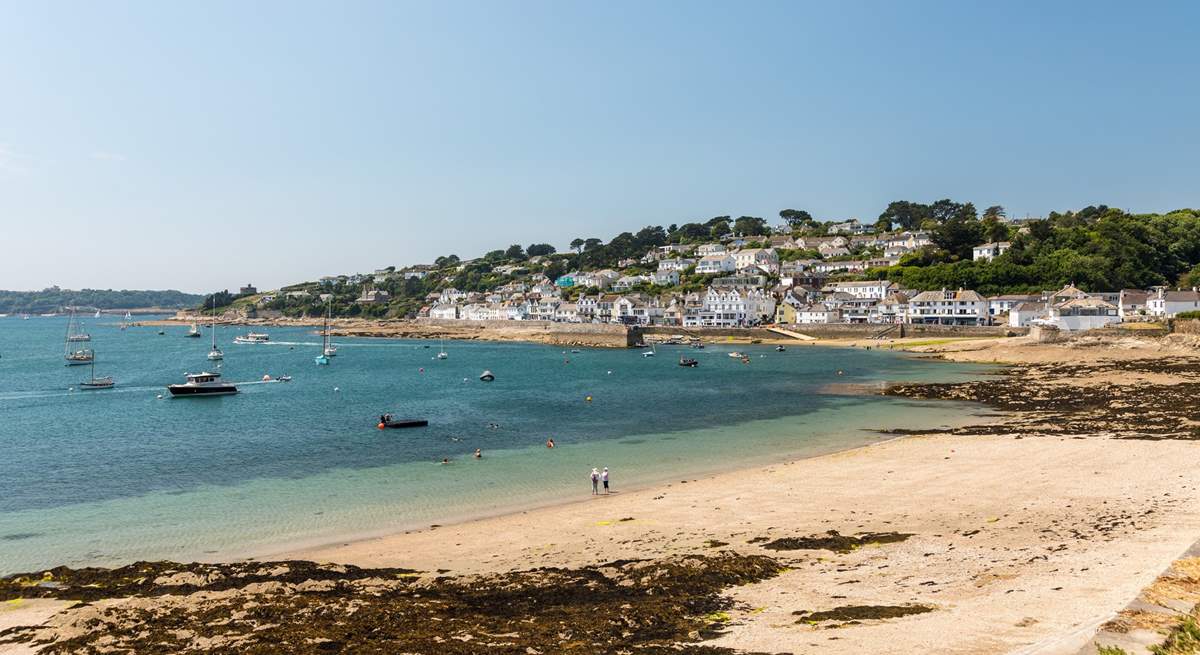 Take the passenger ferry from St Mawes to Falmouth.