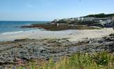 Tatams beach at low tide. - Thumbnail Image