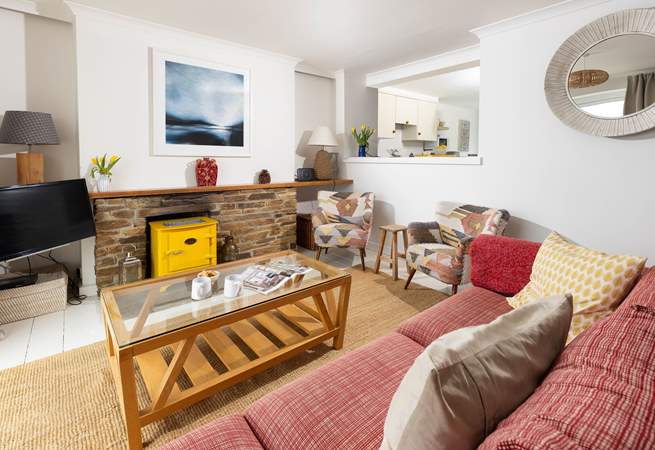Relax and enjoy a slow morning in the cosy sitting-room.
