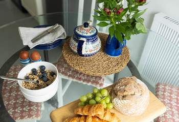 Slow mornings enjoying breakfast together, why not you're on holiday after alll!