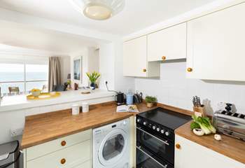 You can even enjoy the view from the kitchen.