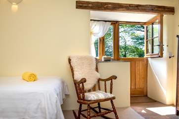From bedroom 3 a stable-door leads out to the garden.