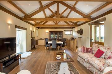 This is one very spacious room - it's great.