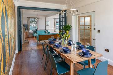 What a wonderful dining area. Perfect for serving up a feast on that special occasion.