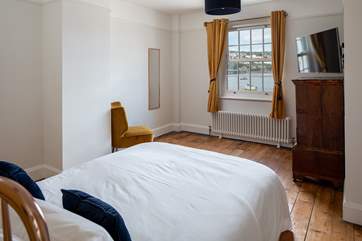 Bedroom one with this fabulous king-size bed is most certainly a room with a view!
