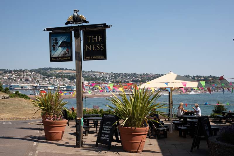 The Ness is a great watering hole that offers fabulous food and a warm welcome, not forgetting this fabulous view. Again, this beautiful pub is a short walk away.