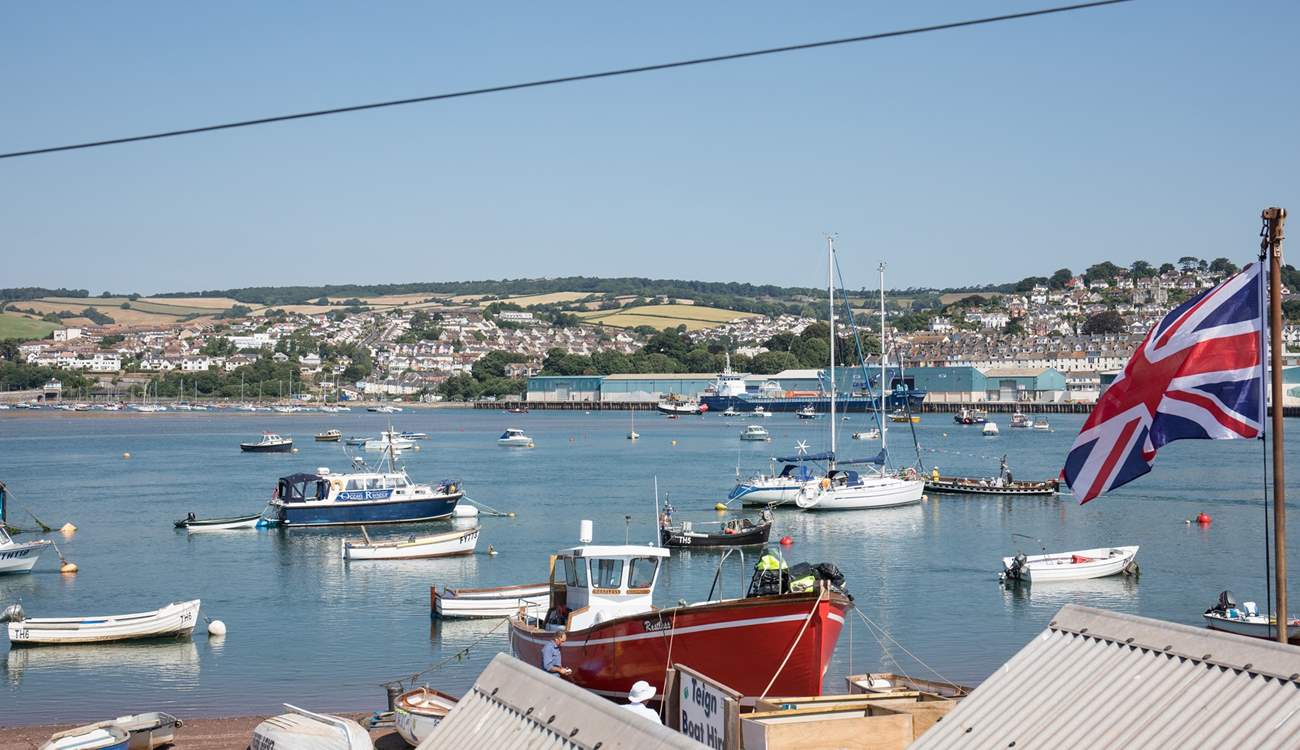 You can spend many hours watching the watercraft going about their business. 