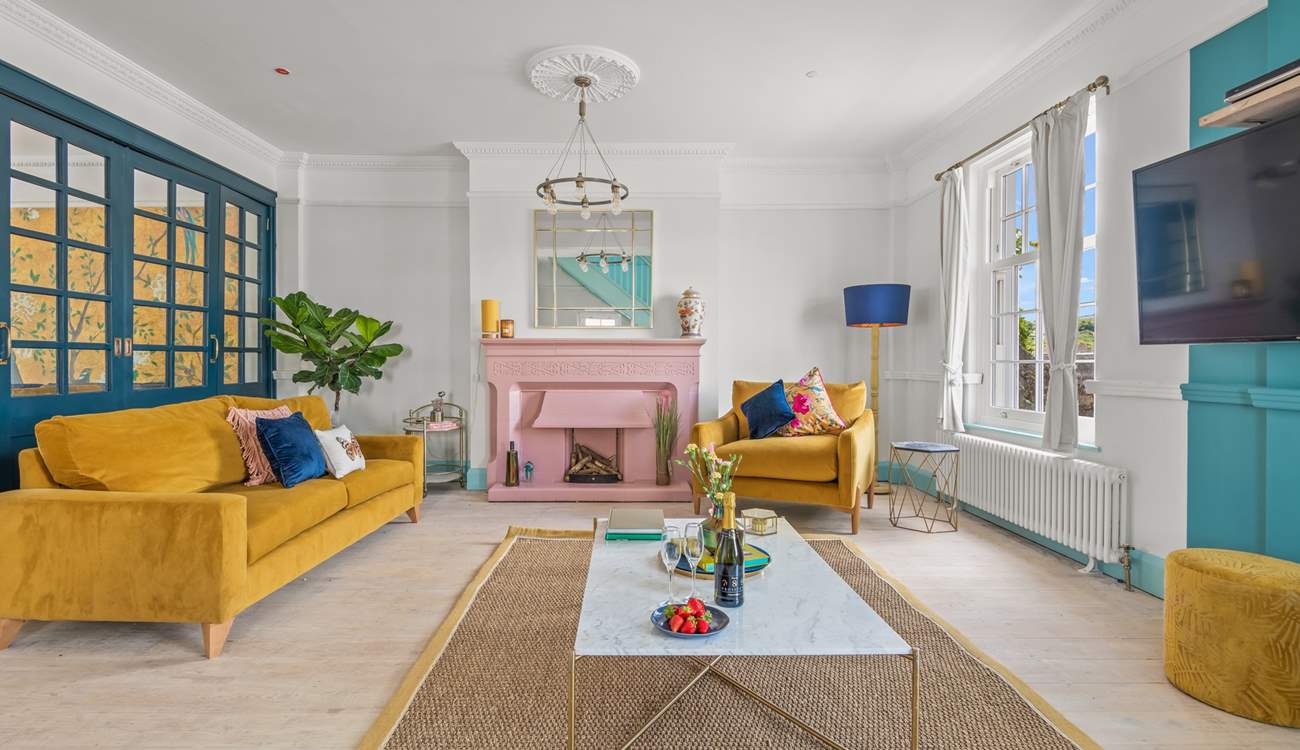 What a glorious space to unwind and relax in.