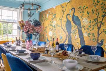 Luxurious seating for up to 18 guests!