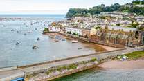 Mintons, located next to the river beach in Shaldon.
