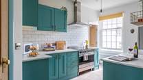 The kitchen offers a great space to whip up a feast.