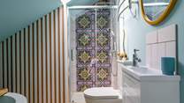 The second floor shower-room.