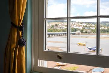 Fabulous views from bedroom one.