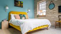 Bedroom 5 is home to this beautiful king-size bed, which also links into its own en suite.