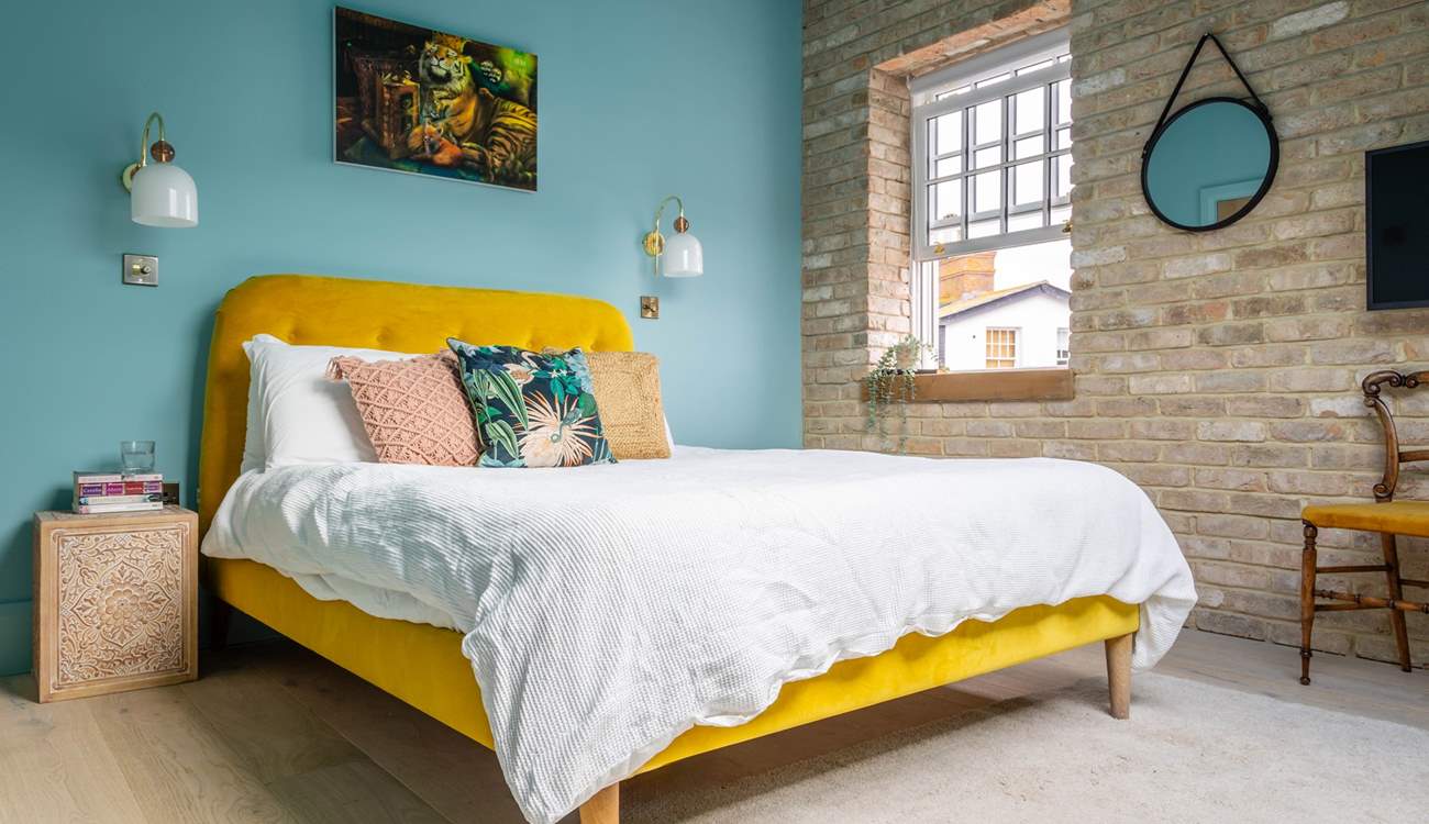 Bedroom 5 is home to this beautiful king-size bed, which also links into its own en suite.
