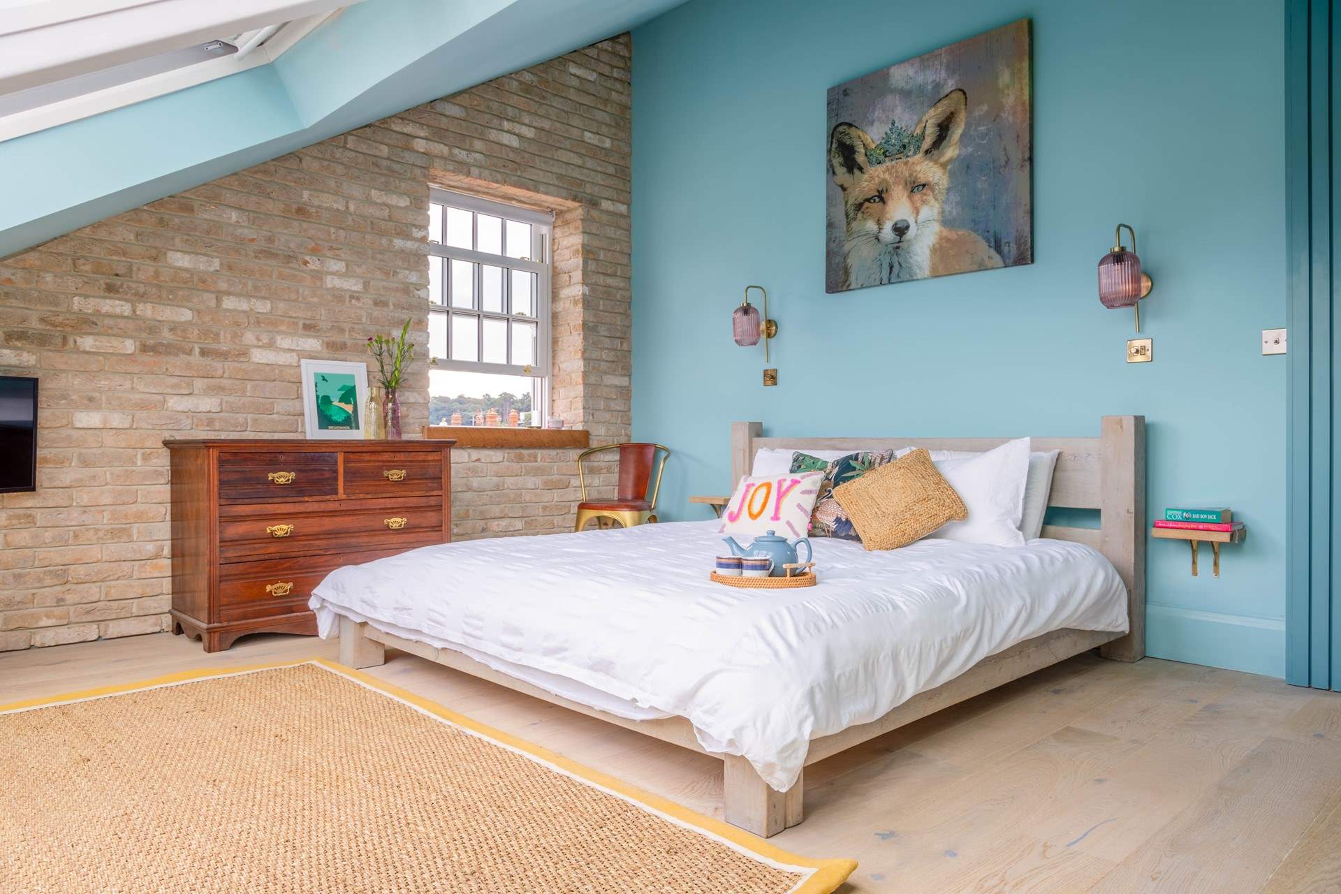 Bedroom 6 offers this super-king size bed with en suite facilities.