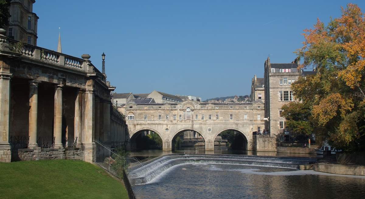 Historic Bath is a short drive away.