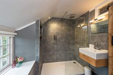The brand-new shower-room is simply fabulous.