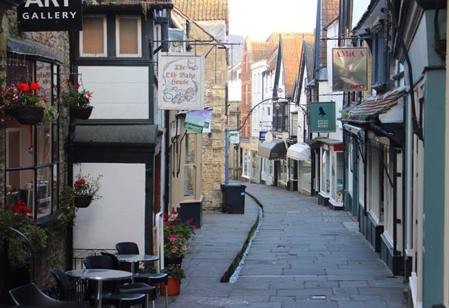 Nearby Frome has an array of independent shops.