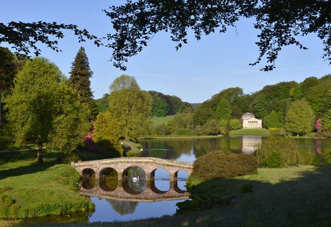 Stourhead is a twenty minute drive away and the autumnal colours are spectacular.