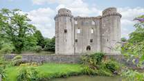 Beautiful Nunney Castle, a short stroll from The Green House.