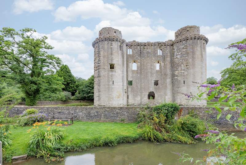 Beautiful Nunney Castle, a short stroll from The Green House.