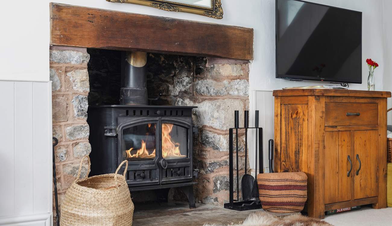 The super cosy sitting-room.