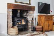 The super cosy sitting-room.