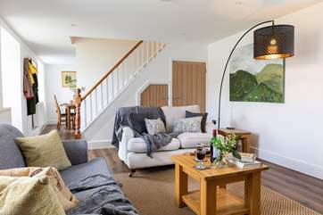 Comfy sofas to relax on after a day out exploring.