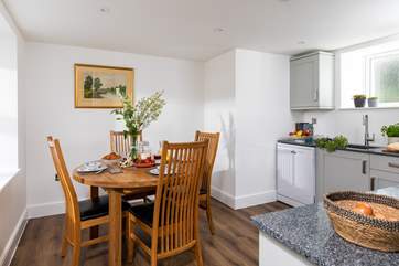 Room to dine with family or friends.