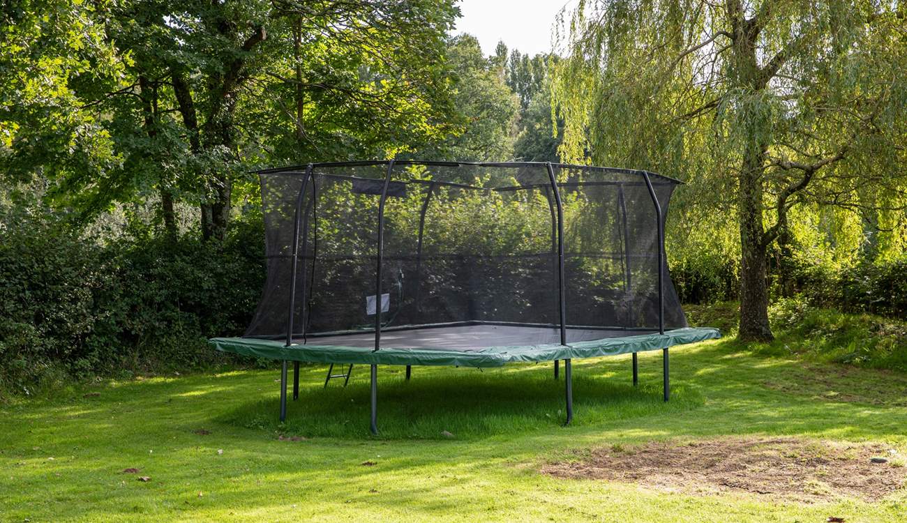 A trampoline is available for your enjoyment. Please ensure children are supervised at all times when using this equipment.