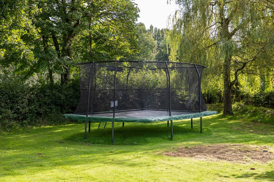 A trampoline is available for your enjoyment. Please ensure children are supervised at all times when using this equipment.