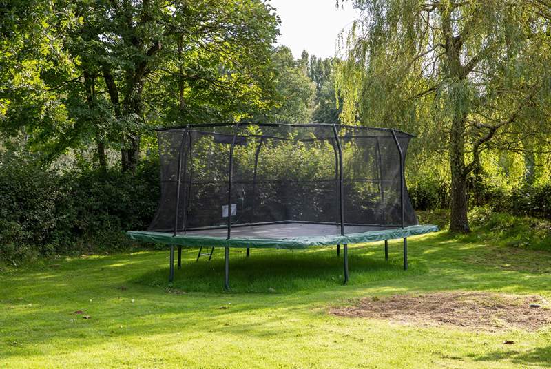 A trampoline is available for your enjoyment. Please ensure children are supervised at all times when using this equipment.
