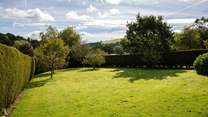 Such fabulous grounds and views beyond.