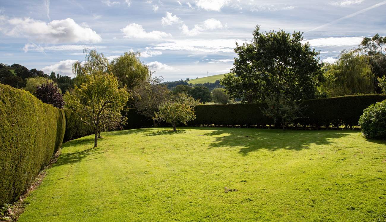 Such fabulous grounds and views beyond.