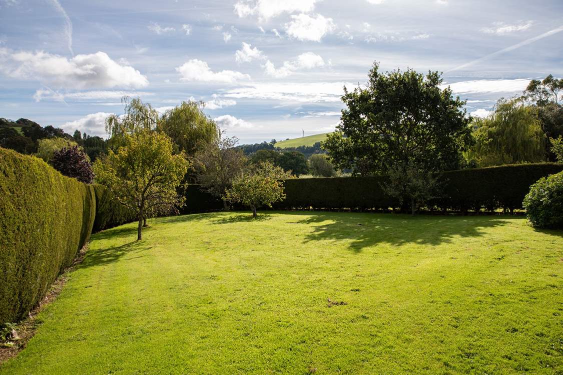 Such fabulous grounds and views beyond.