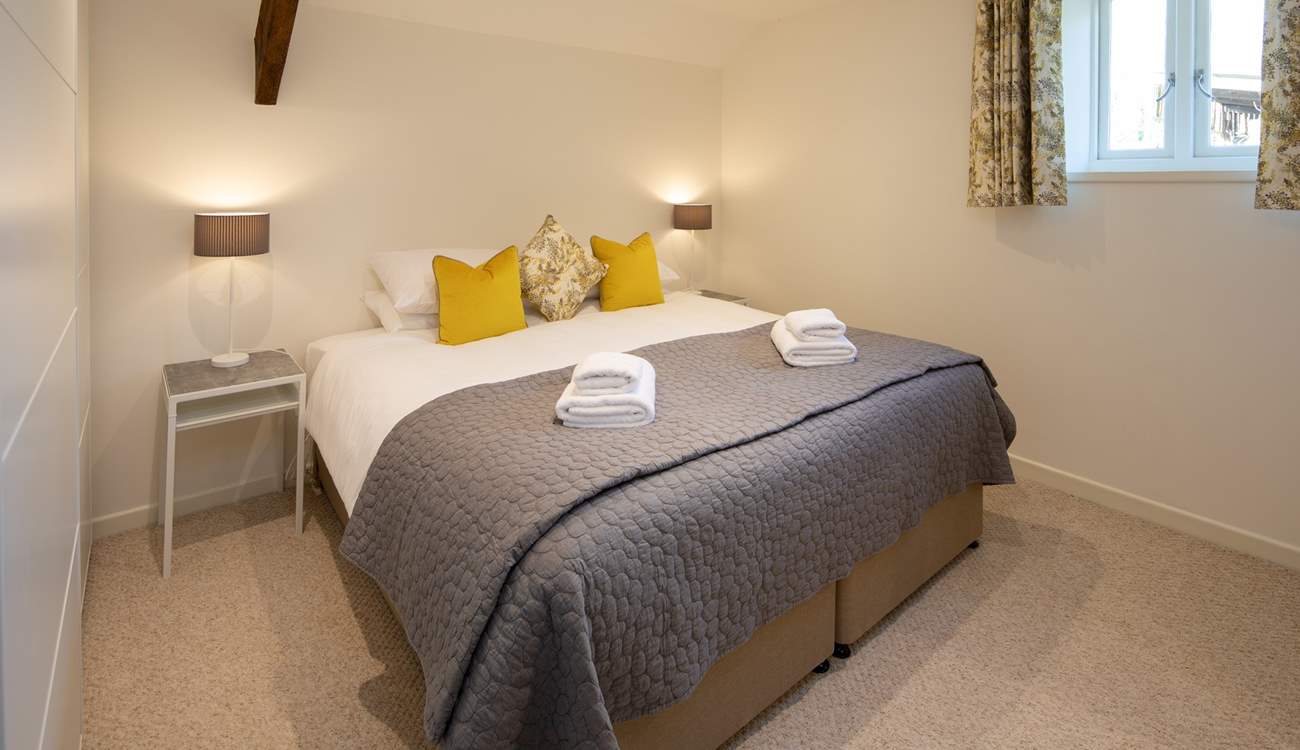 Such a fabulous and charming room. Perfect for that good night's sleep.