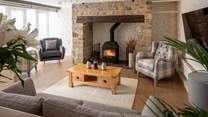 Such a fabulous space to relax and cuddle up after a full day of adventure.