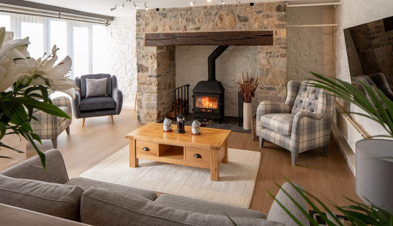 Such a fabulous space to relax and cuddle up after a full day of adventure.