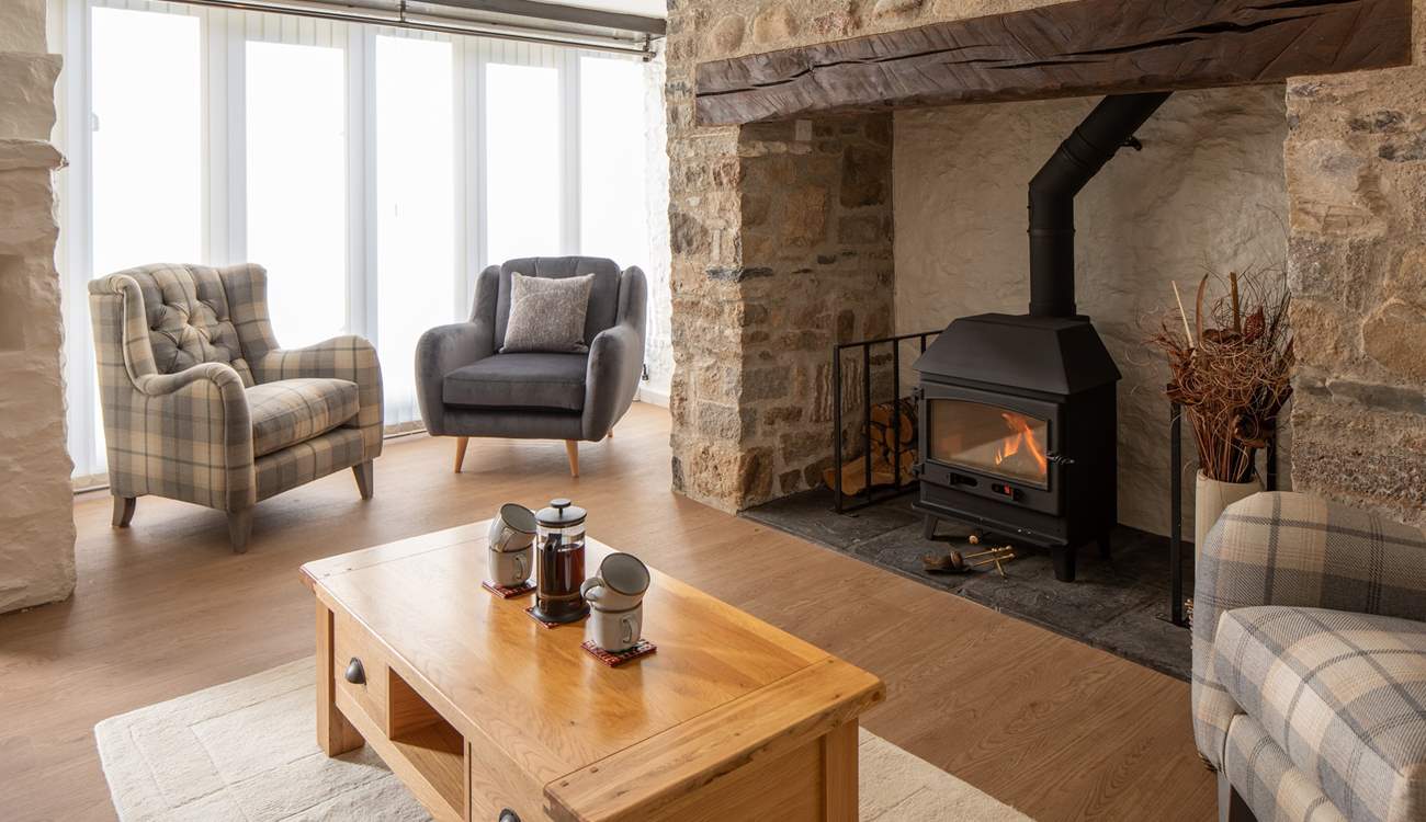 Light pours into this wonderful area.