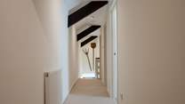 The long landing links the first floor beautifully.