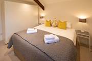 Bedroom 3 is beautifully furnished. This super-king double bed can also be made up as two singles.