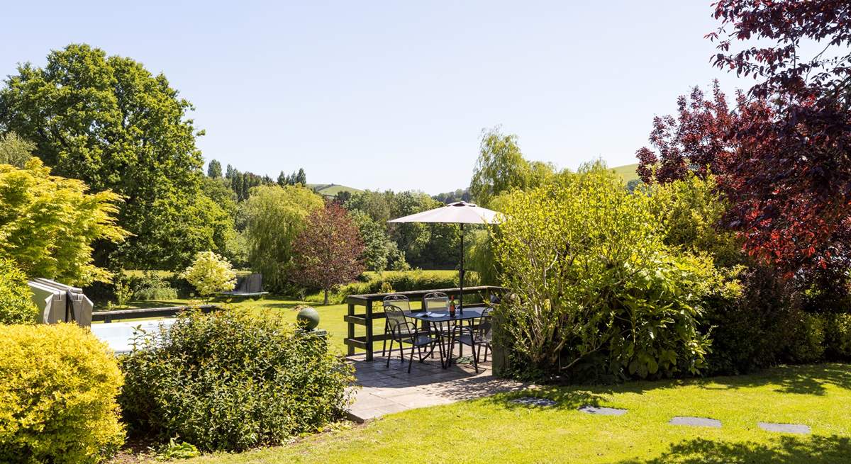 What a stunning spot to enjoy the sun.