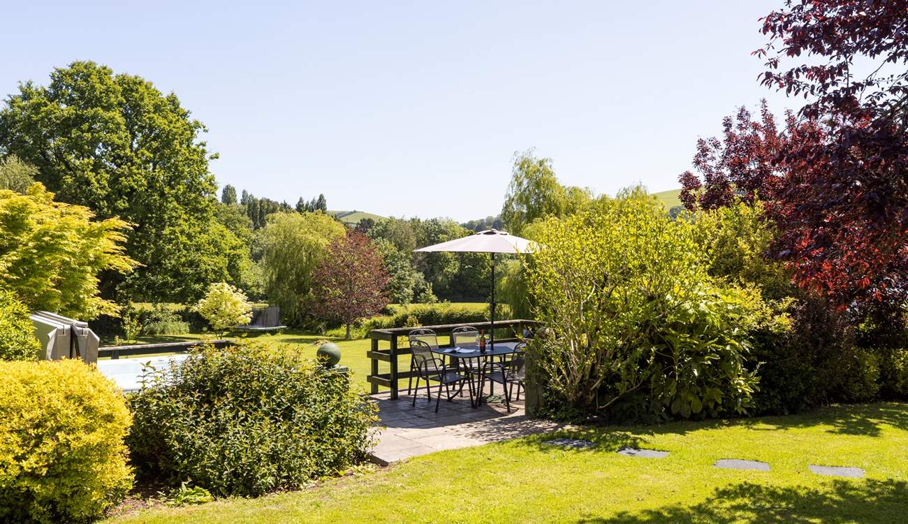 What a stunning spot to enjoy the sun.