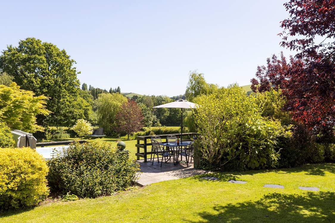 What a stunning spot to enjoy the sun.