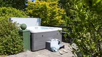 Anyone for a dip in the hot tub!