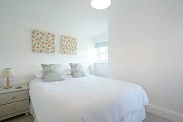 The lovely double bedroom.