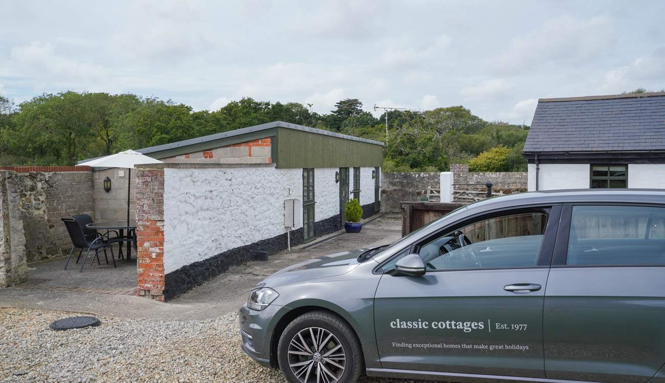 The Cattle Byre has private parking for two cars.