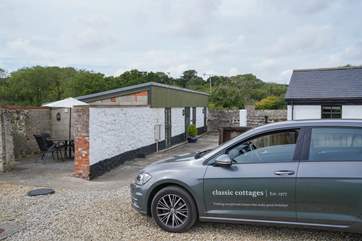 The Cattle Byre has private parking for two cars.
