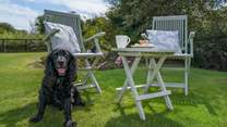 Bring your furry friend along for a holiday - The Cattle Byre allows one dog. 